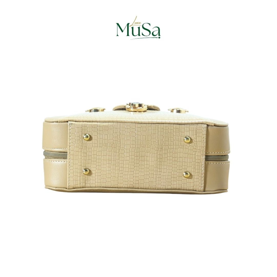 VELIN | HAND BAG | BEIGE