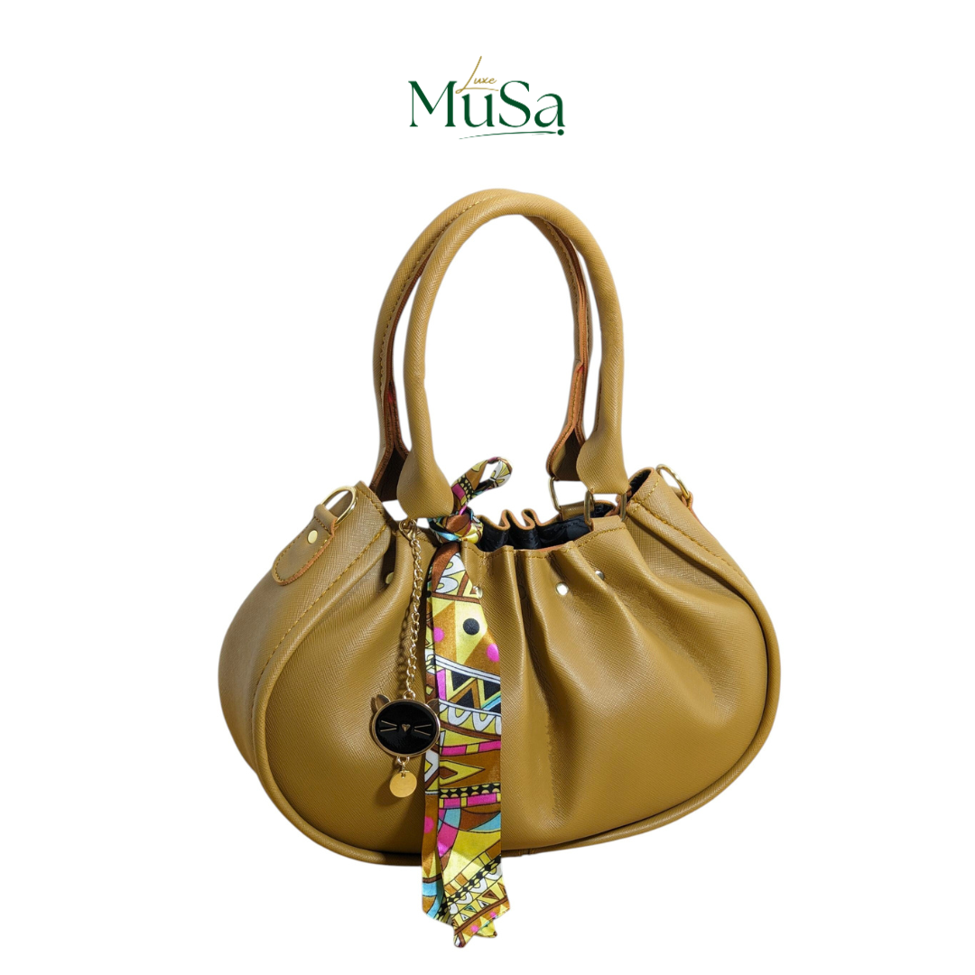 MILAYA | HAND BAG | MUSTARD