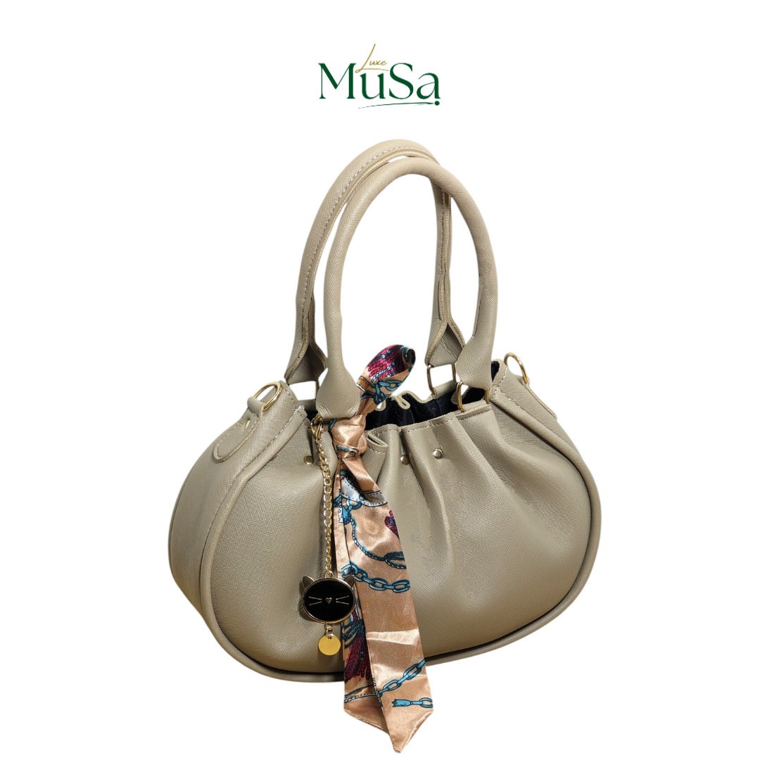 MILAYA | HAND BAG | BEIGE