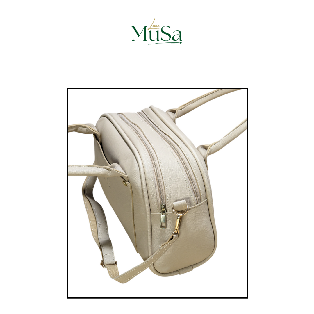 Double zip of the bag