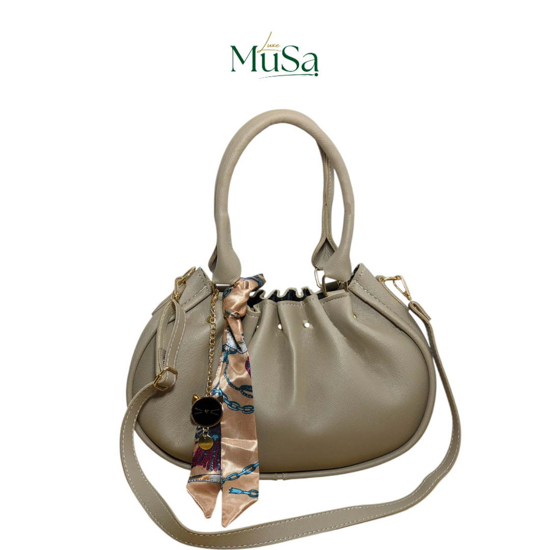 MILAYA | HAND BAG | BEIGE