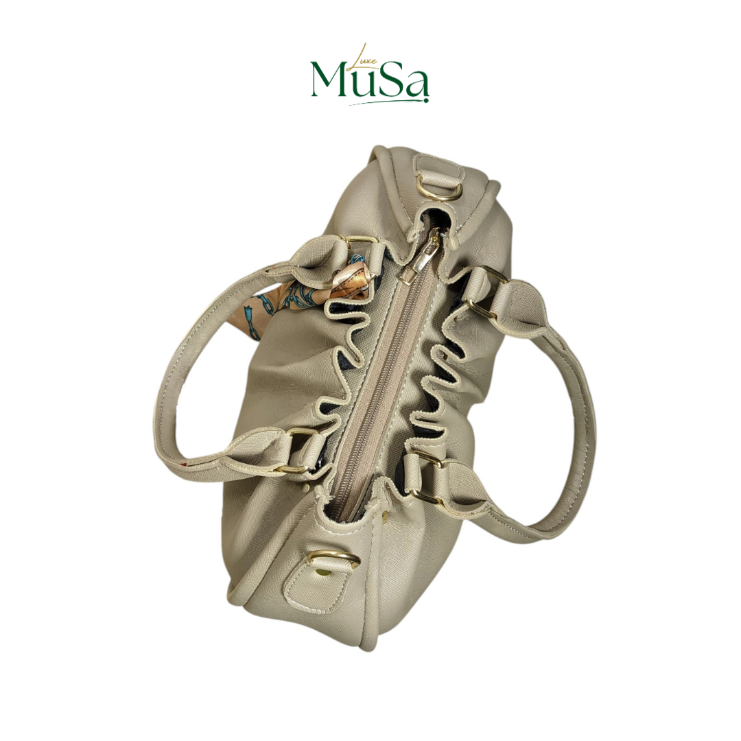 MILAYA | HAND BAG | BEIGE