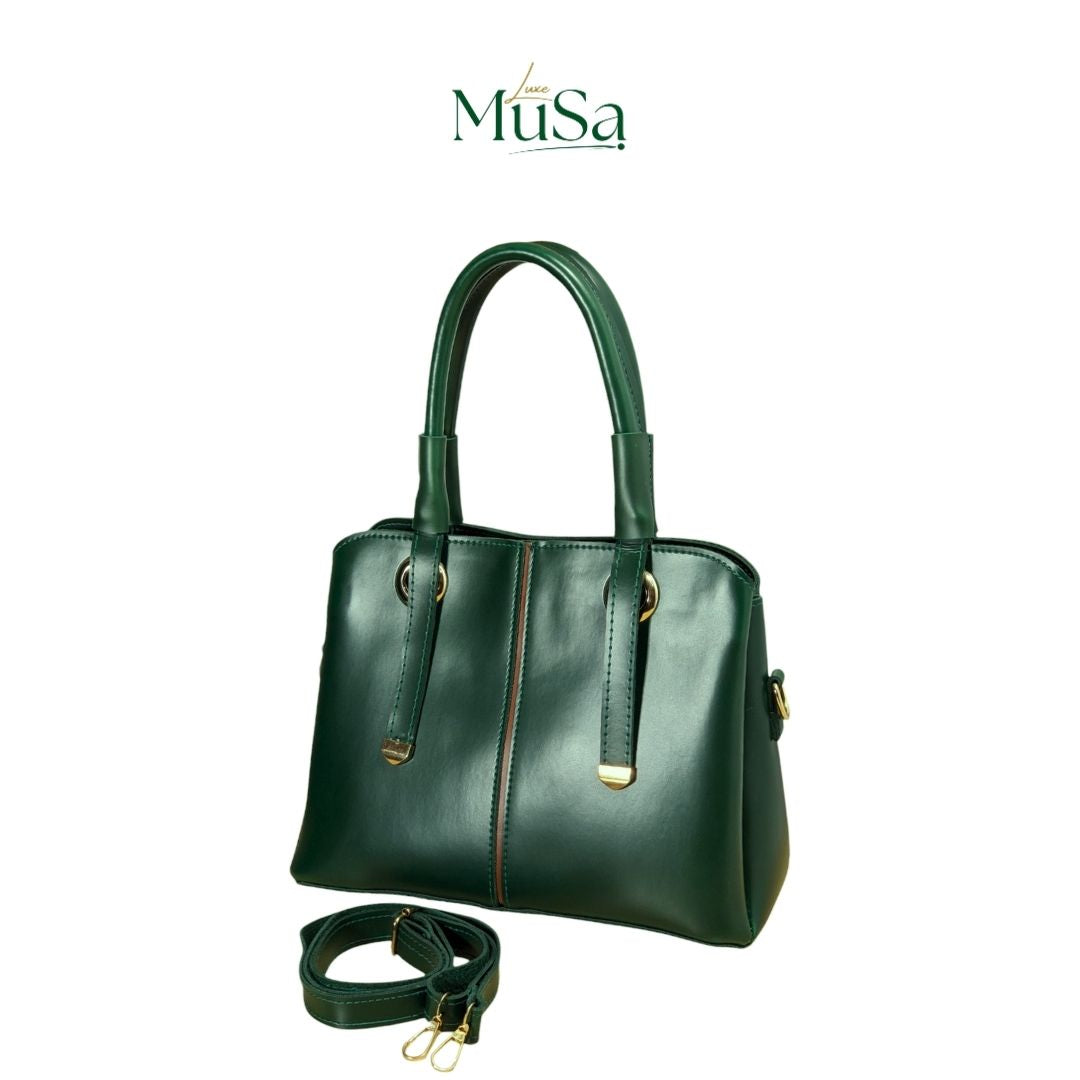 VELANA | HAND BAG | DARK GREEN