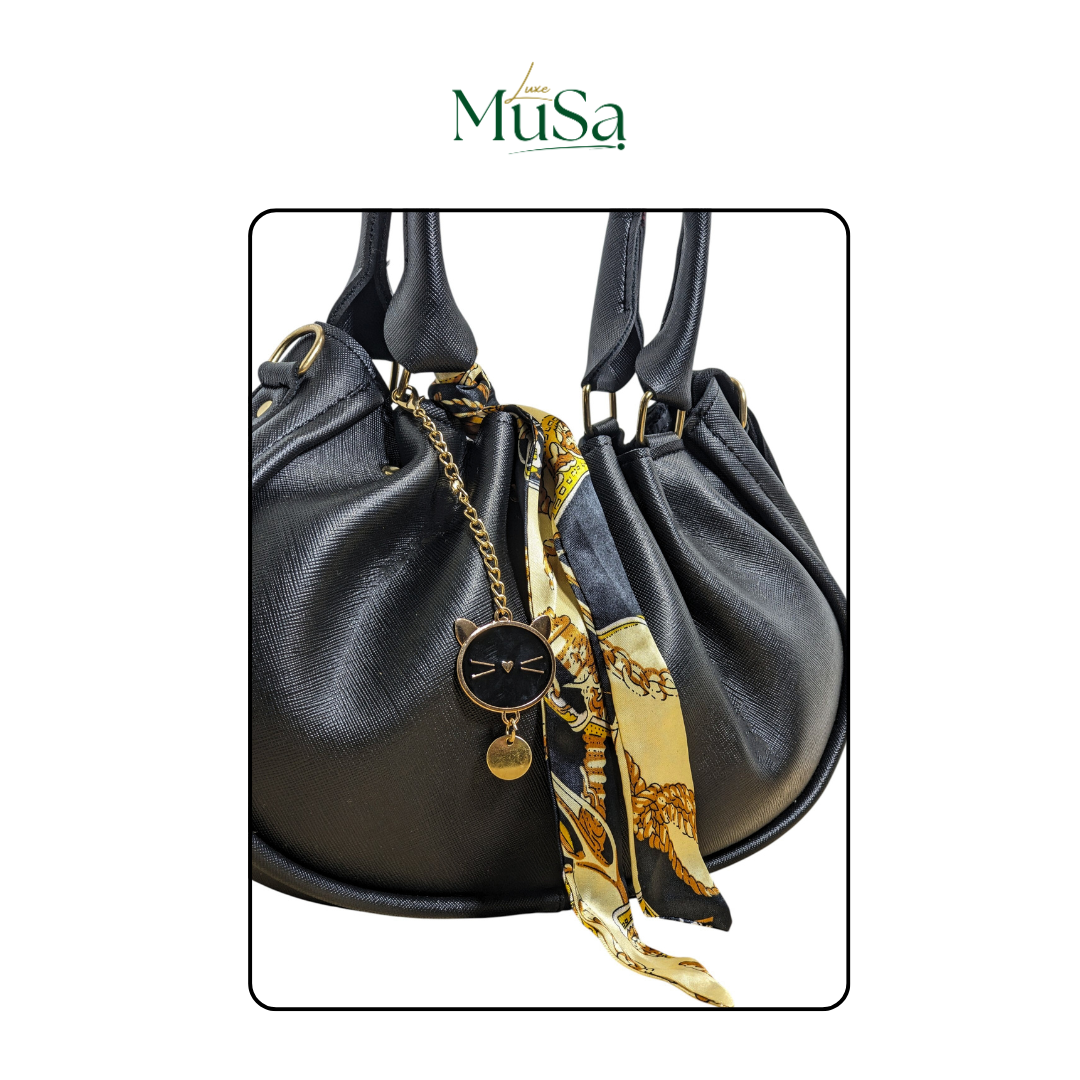 MILAYA | HAND BAG | BLACK