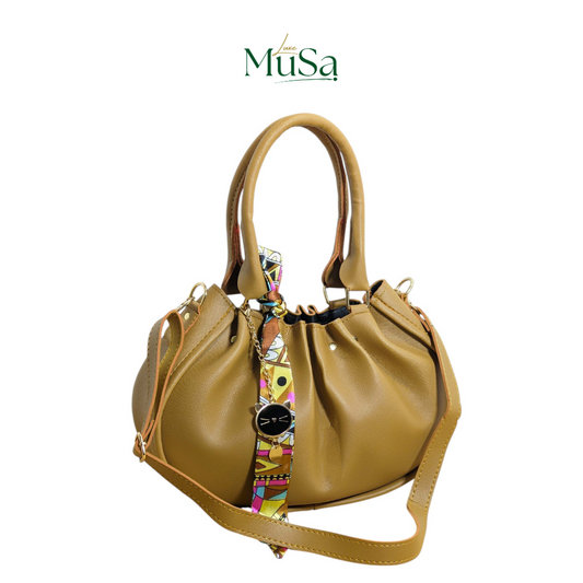 MILAYA | HAND BAG | MUSTARD