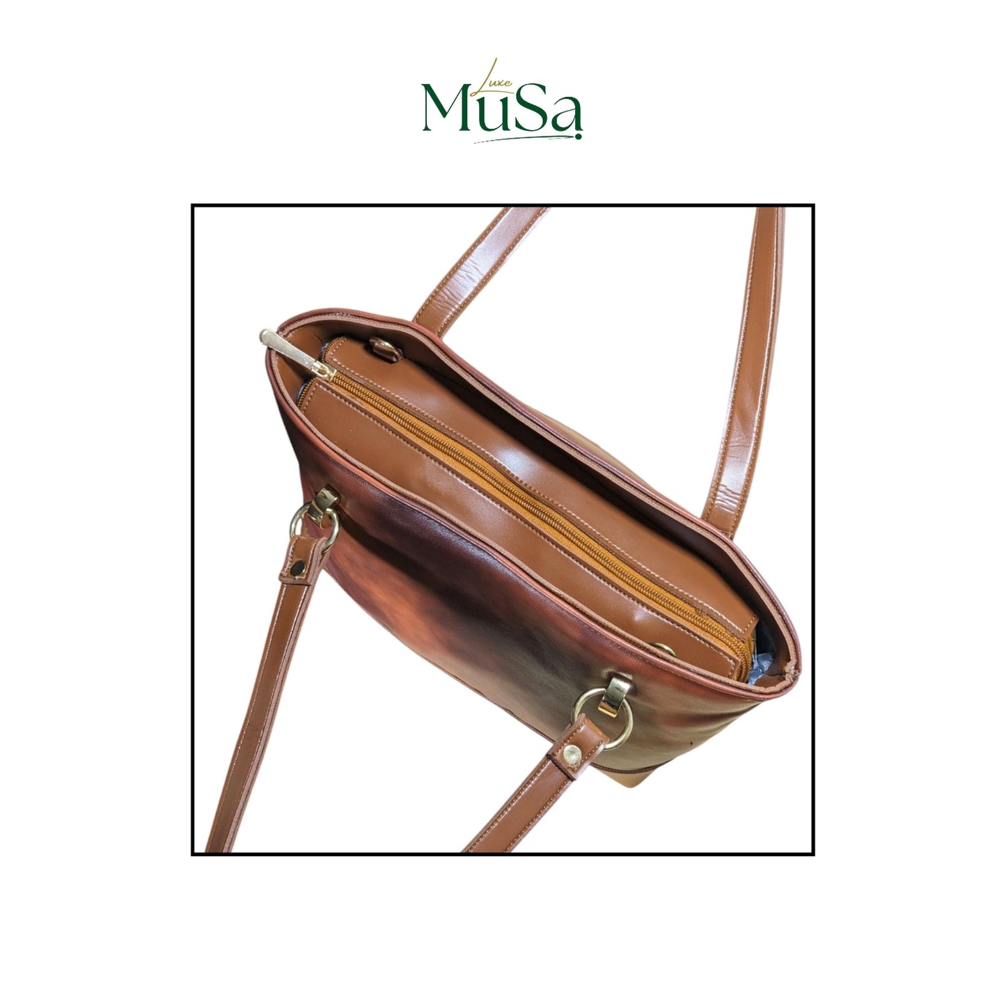 front of the duvera handbag from luxemusa 